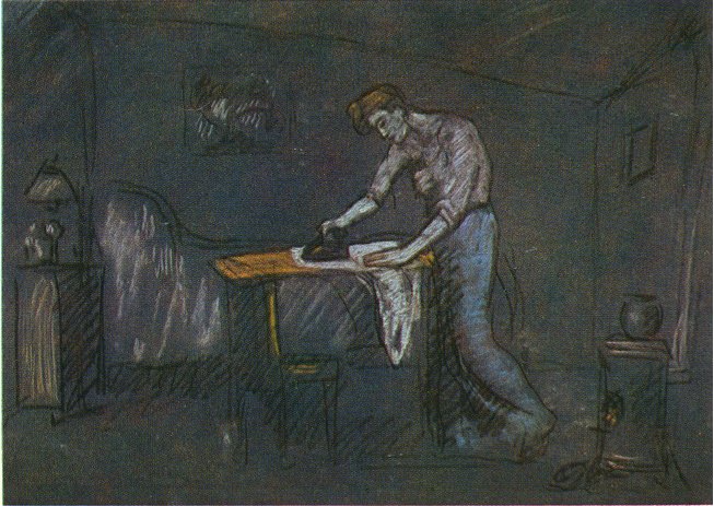 Pablo Picasso The Room Of The Ironer La Piece De La Repasseuse